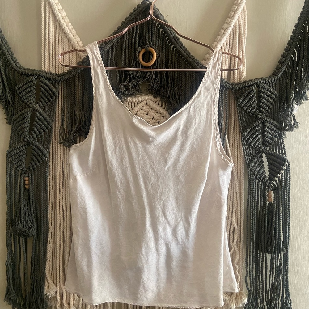 Vintage Silk Tank Top